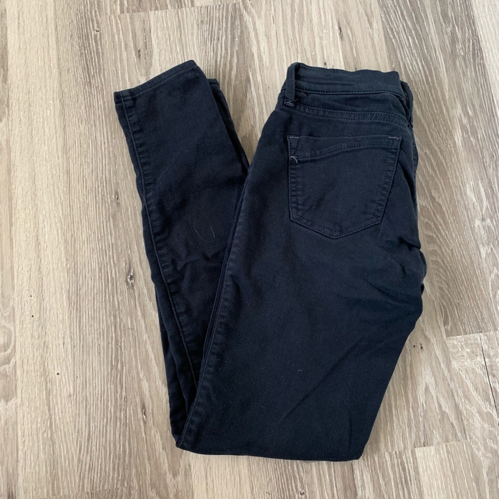 Express black jeggings